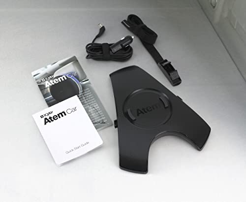 Headrest-Mounted Car Air Purifier with Bluetooth