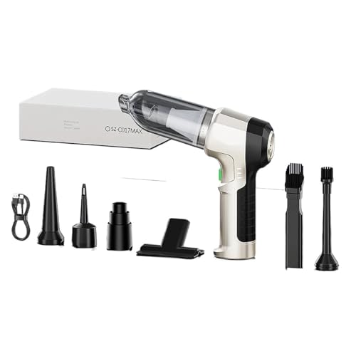 Mini Cordless Car Vacuum with Accessory Options