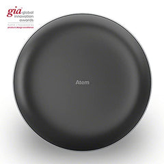 Headrest-Mounted Car Air Purifier with Bluetooth