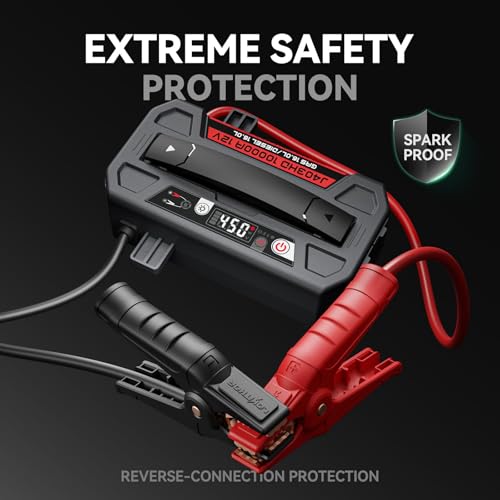 12V Jump Starter with 100W USB-C Power Output