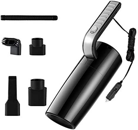 12V Corded Car Vacuum with Nozzle Attachments