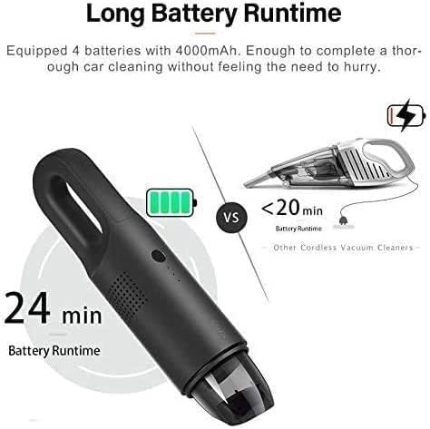Cordless Wet-and-Dry Handheld Car Vacuum