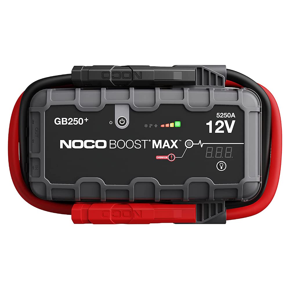 GB250 12V Jump Starter with LED Light and Case
