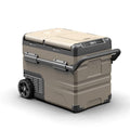 Portable Car Refrigerator with AC and DC Power Support