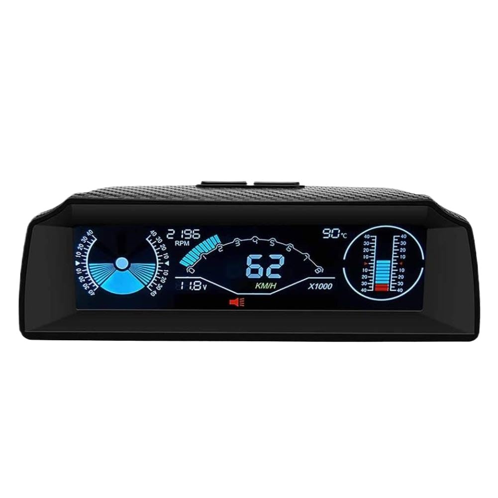 OBD2 Digital Driving Gauge for Compatible 12V Vehicles