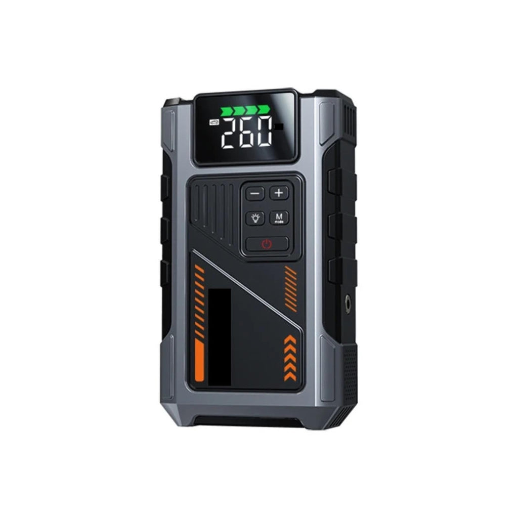 Portable Tire Inflator and Jump-Starter Combination