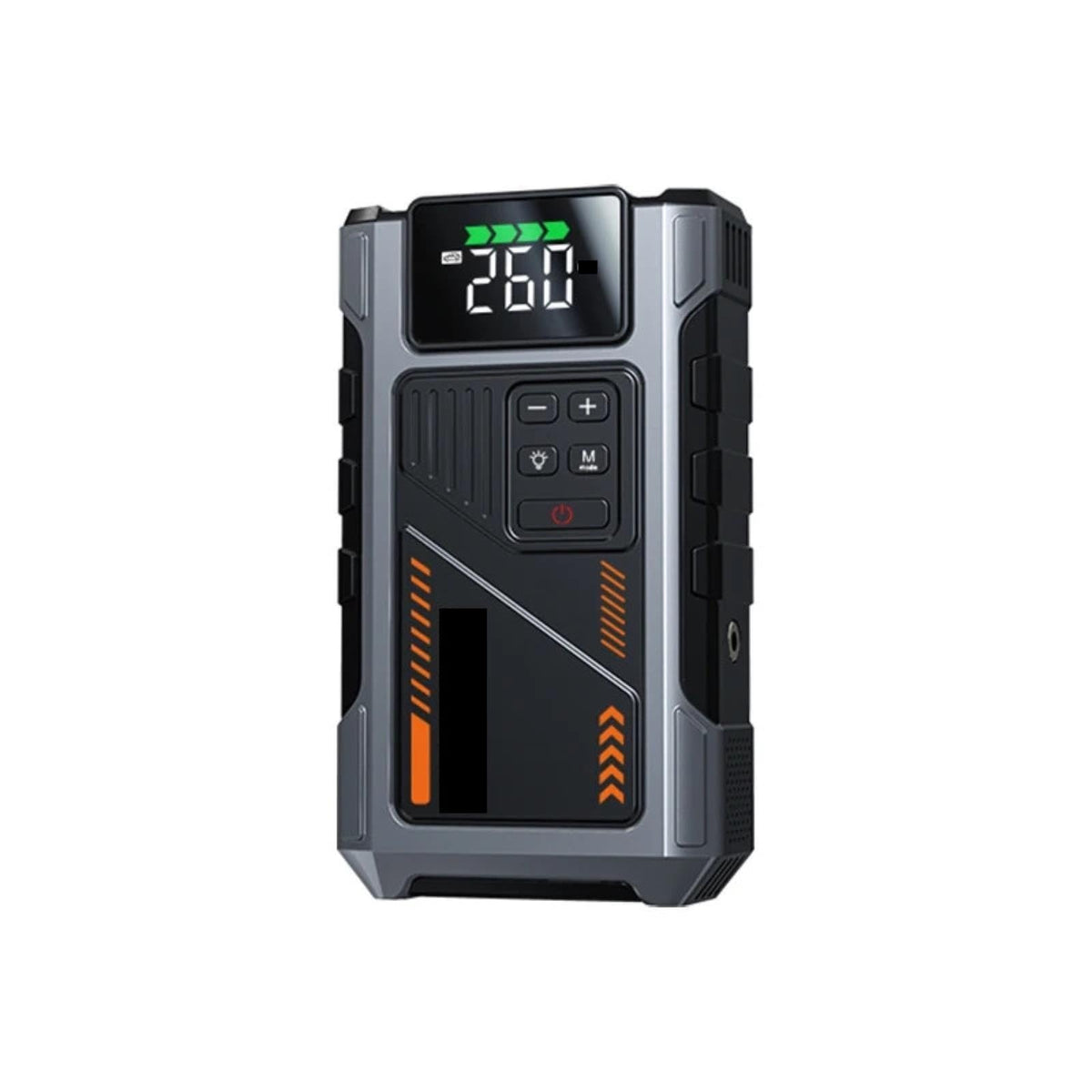 Portable Tire Inflator and Jump-Starter Combination