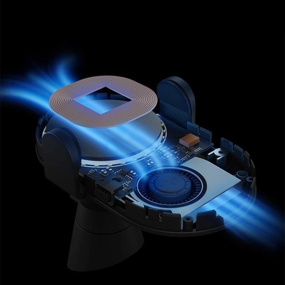 Wireless Car Charging Mount with Cooling Fan