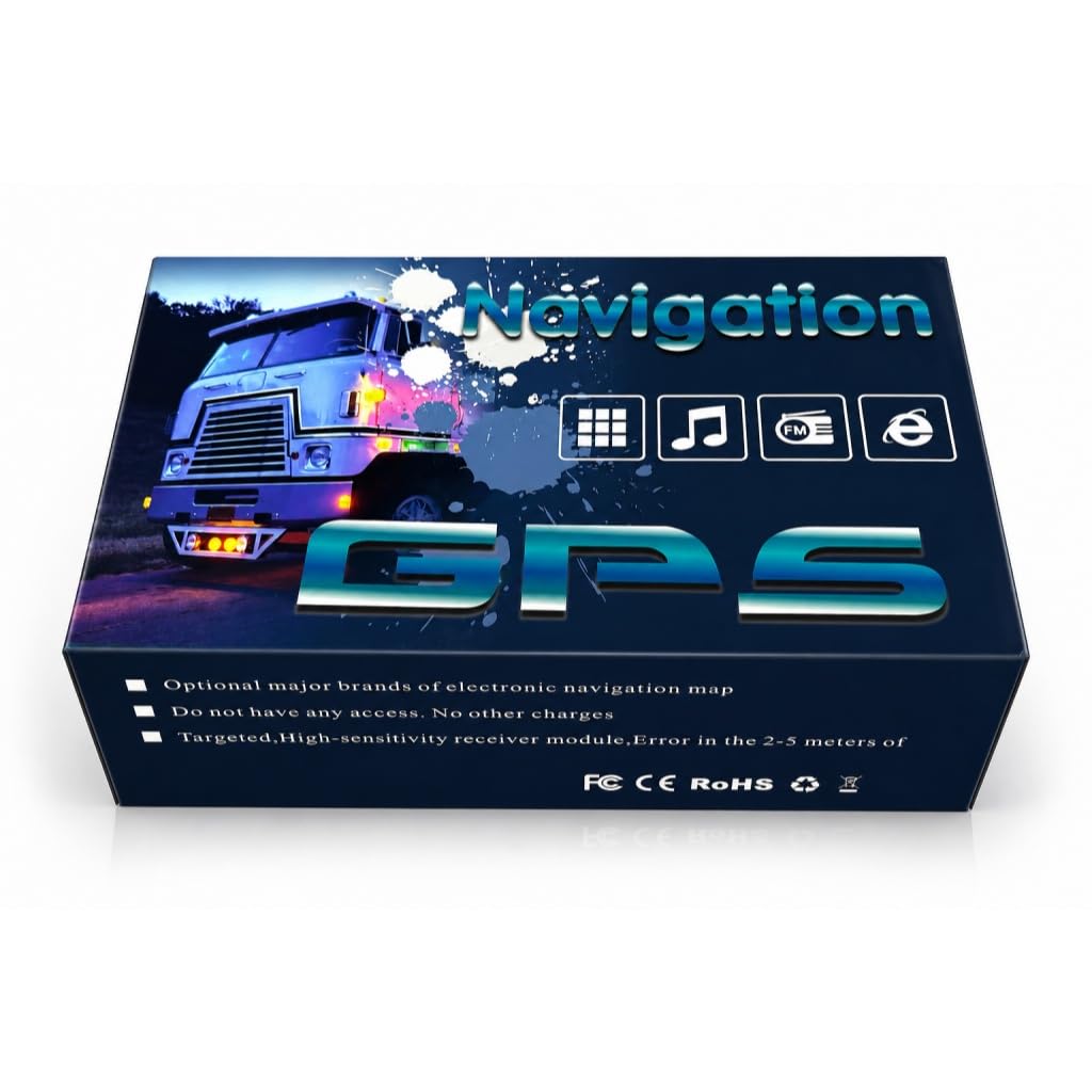 Nine-Inch GPS Navigator with FM Audio Transmission