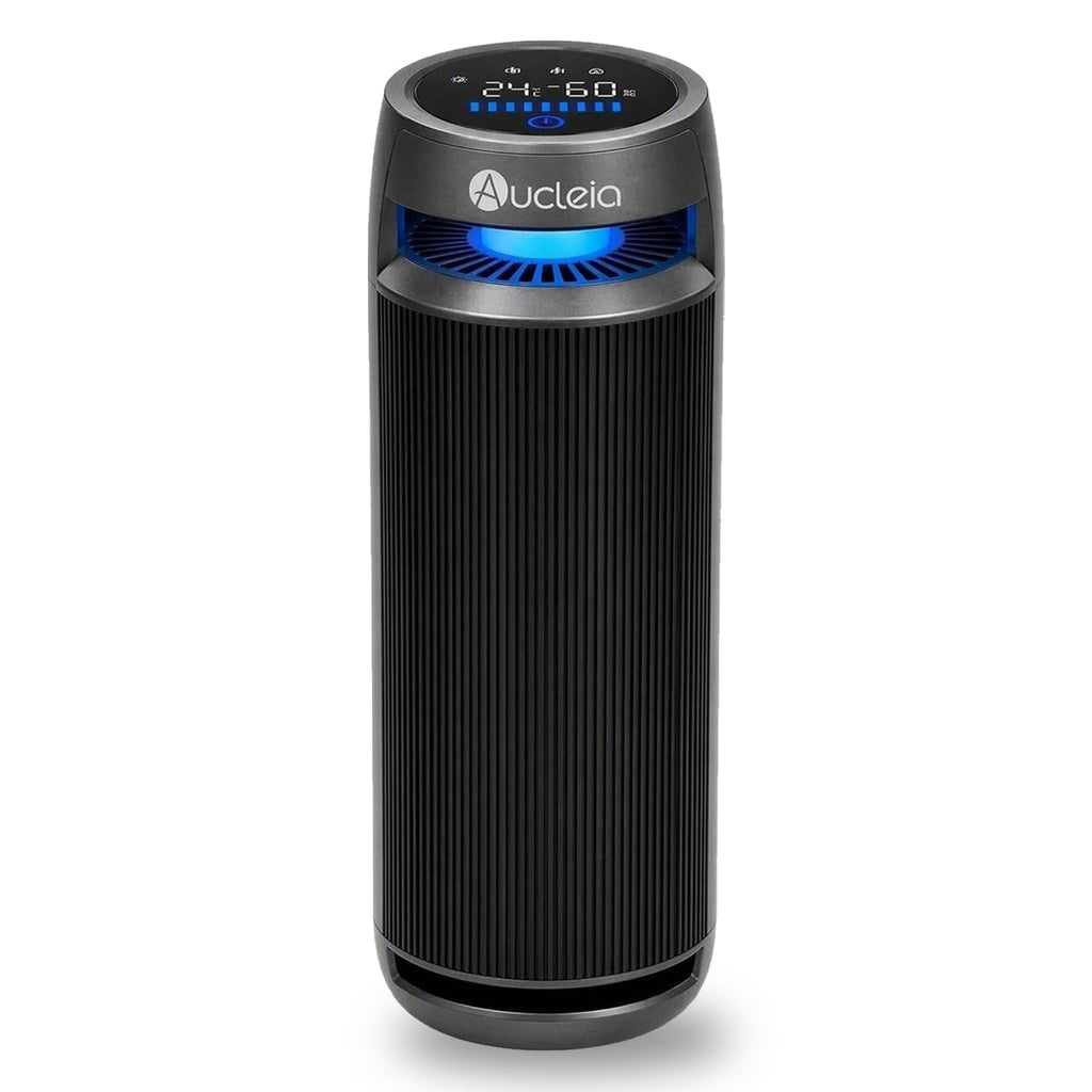 Cup-Holder Air Purifier with Monitoring Display