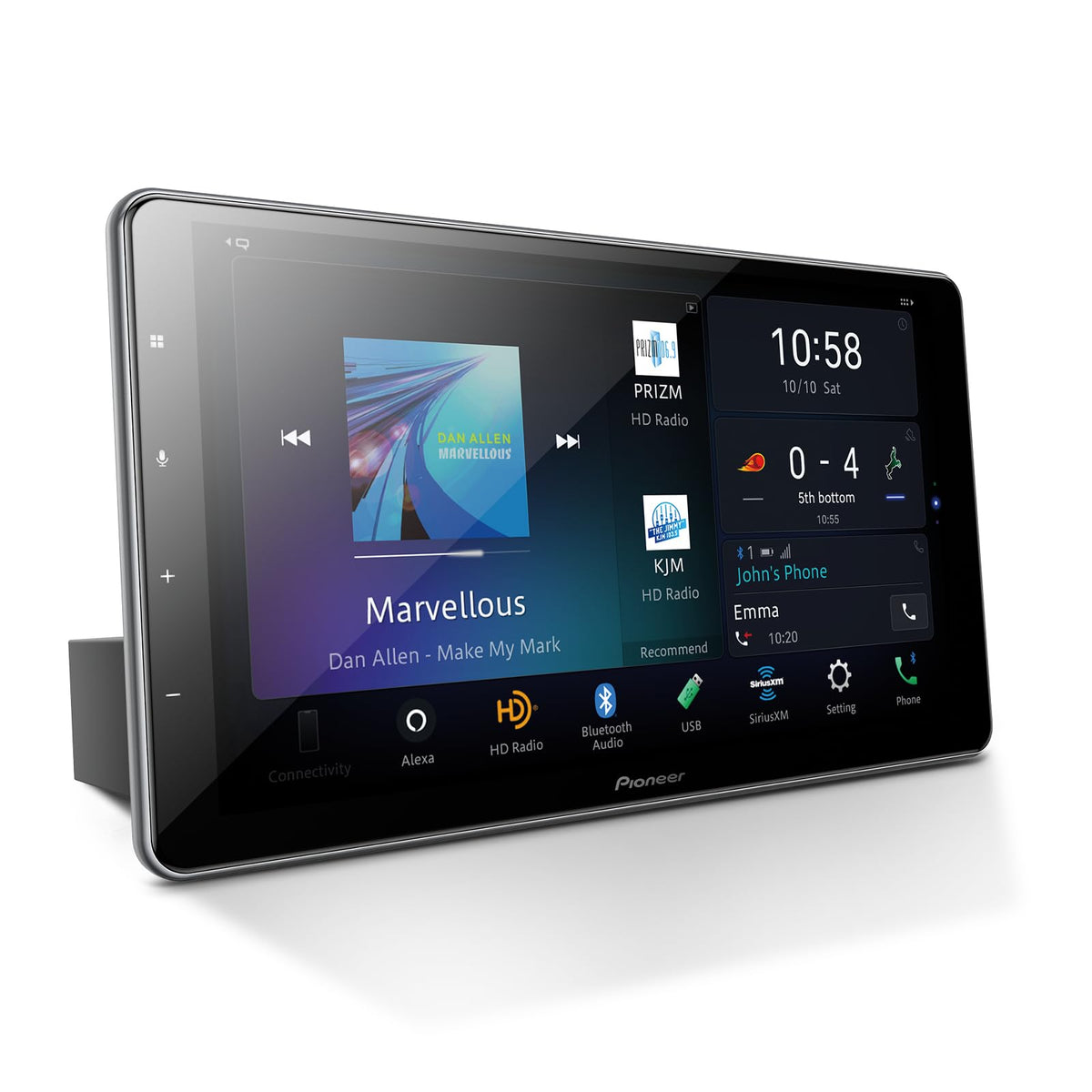 10.1-Inch Floating Touchscreen Car Stereo