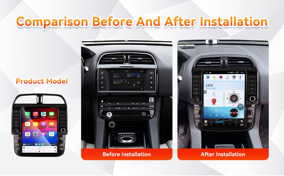 12.1-Inch Android Car Stereo for Jaguar F-PACE