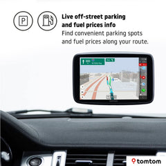 Seven-Inch GPS Navigator with Wi-Fi Updates and Mount