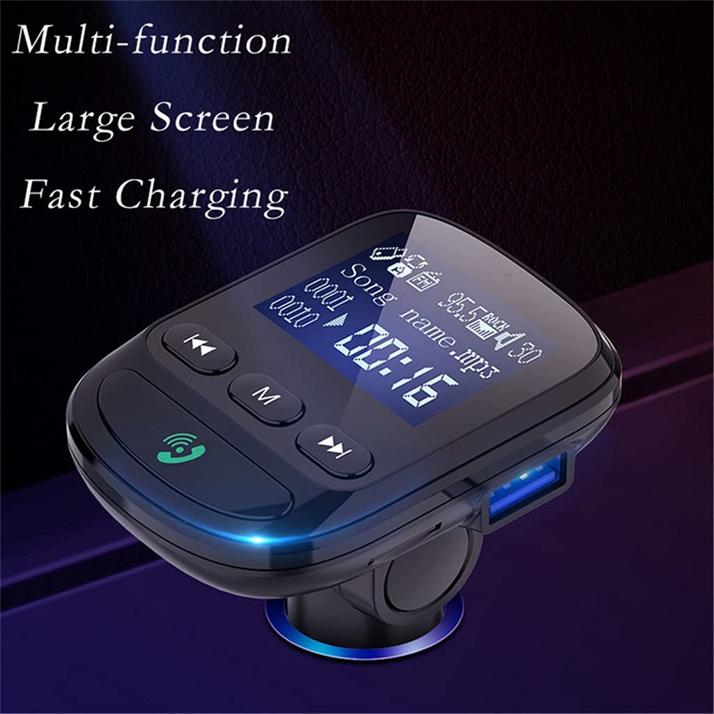 Bluetooth FM Transmitter with AUX and USB Playback