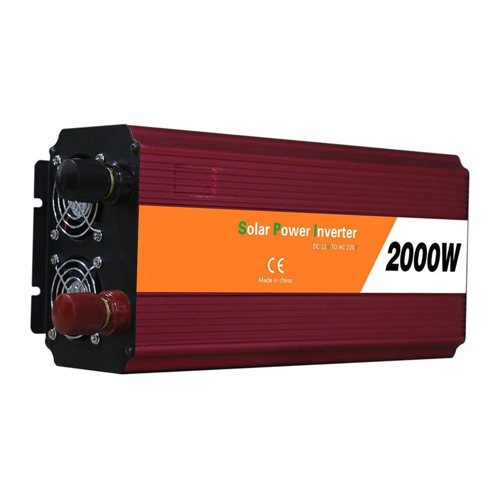 Modified-Sine-Wave Inverter with LCD Voltage Display