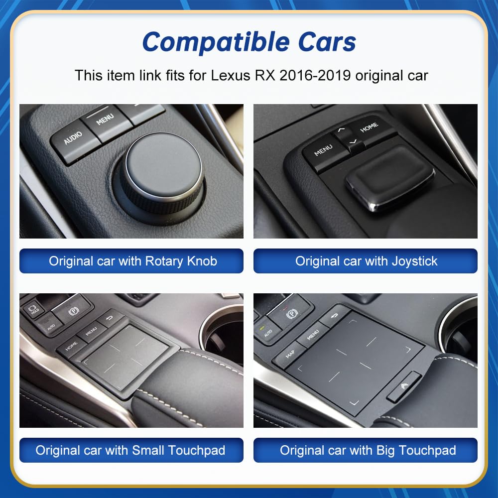 CarPlay Retrofit Module for Compatible Lexus GS/RX Systems