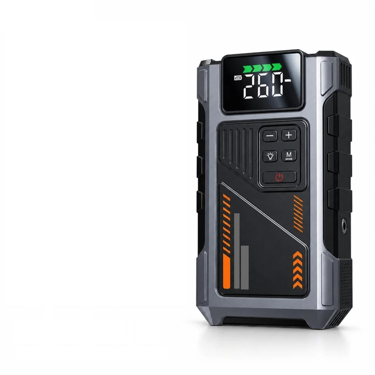 Portable Tire Inflator and Jump-Starter Combination