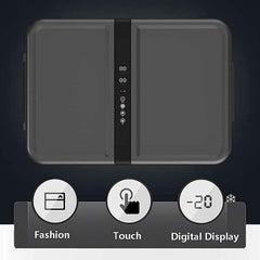 Dual-Zone Portable Car Refrigerator, 35 L