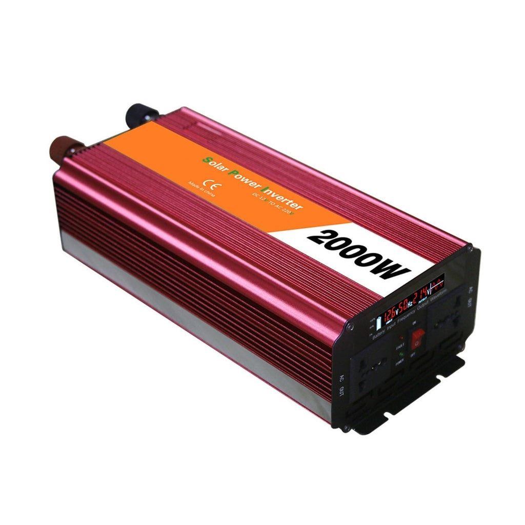 Modified-Sine-Wave Inverter with LCD Voltage Display