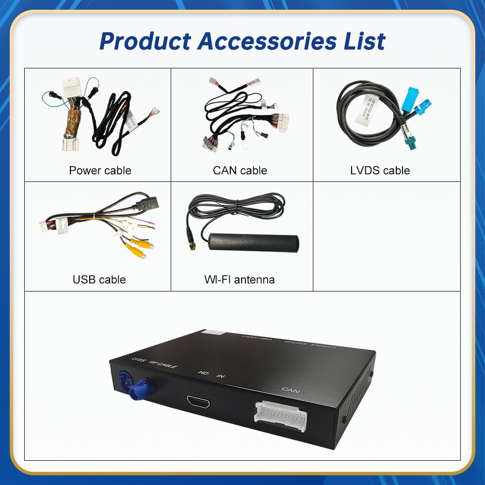 CarPlay Retrofit Module for Compatible Lexus GS/RX Systems
