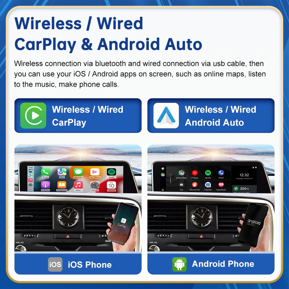 CarPlay Retrofit Module for Compatible Lexus GS/RX Systems