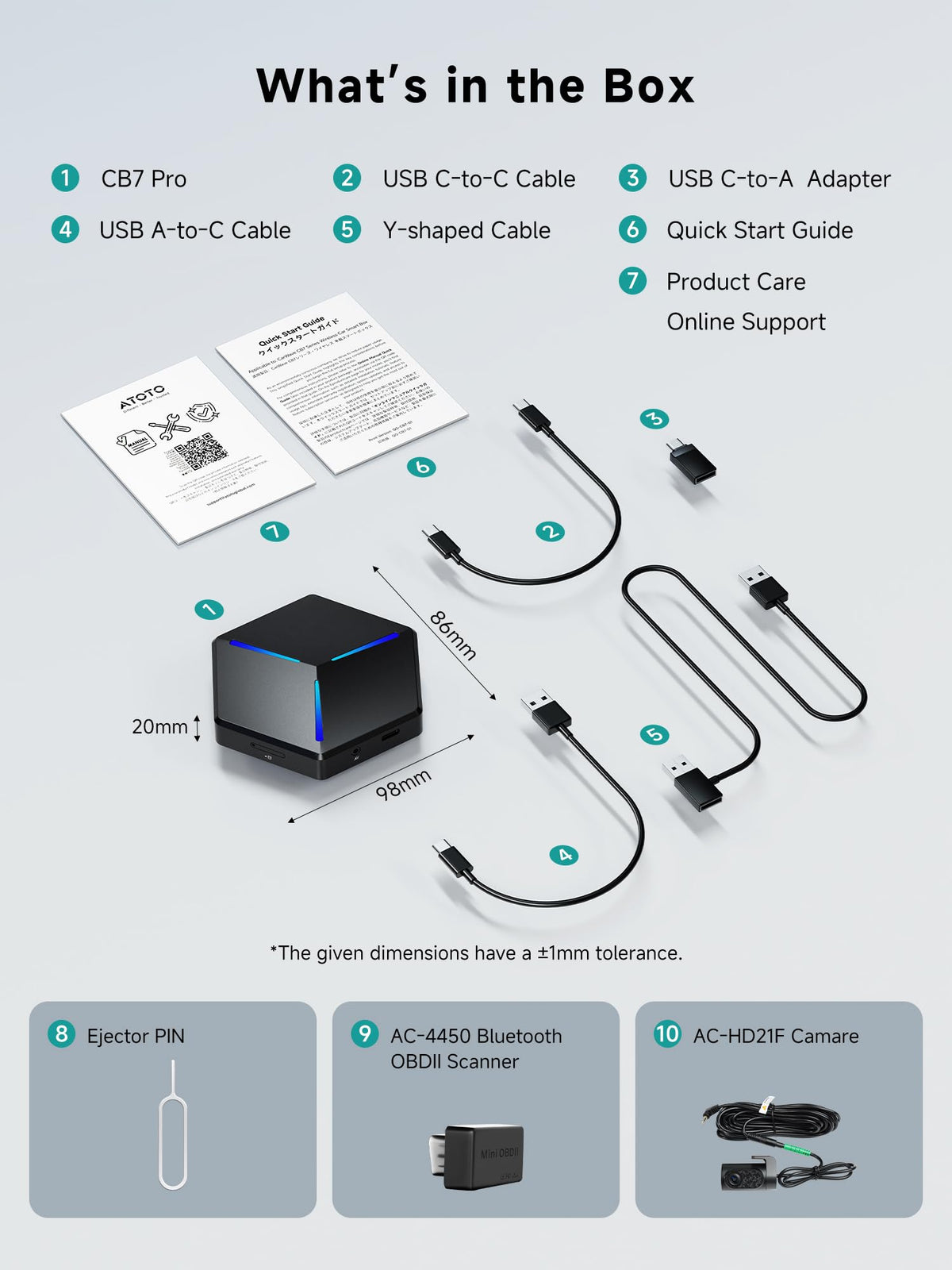 Android CarPlay and Android Auto Adapter Box