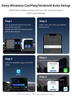 Wireless CarPlay Adapter and Android Media Box Options