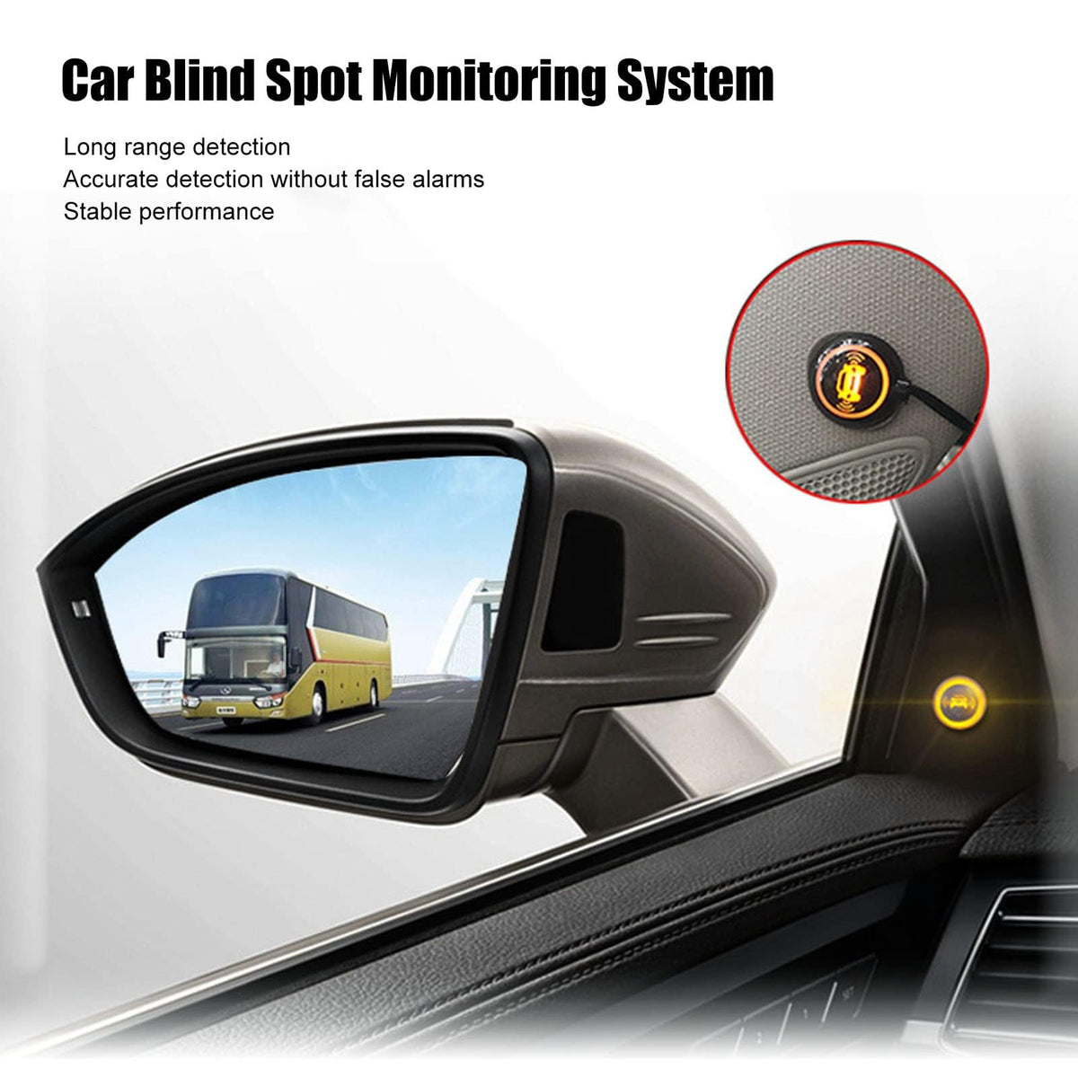 Two-Probe Ultrasonic Blind Spot Warning Kit