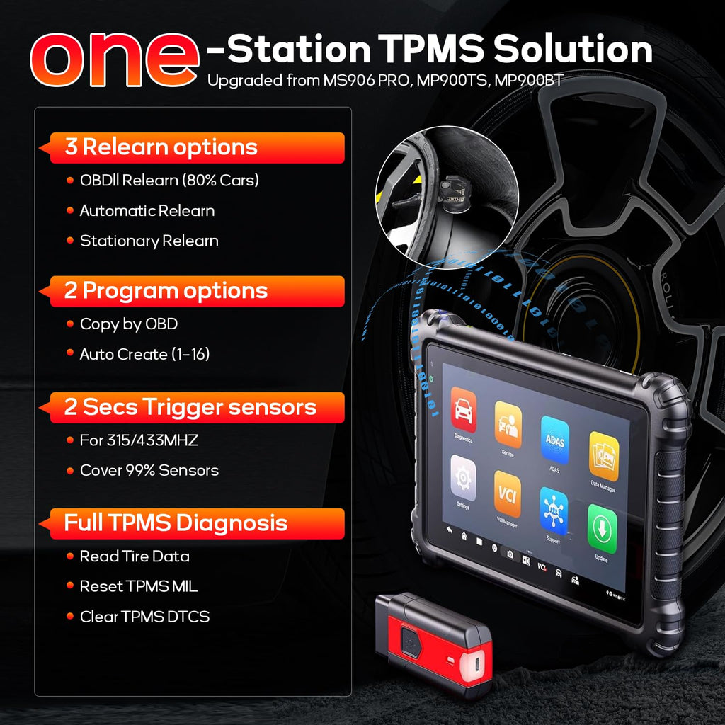 MS906 Pro-TS Diagnostic Scanner with TPMS Functions