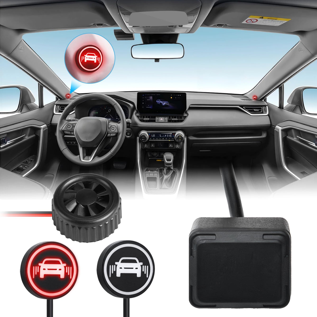 77GHz Blind Spot Monitoring Kit for 12V Vehicles