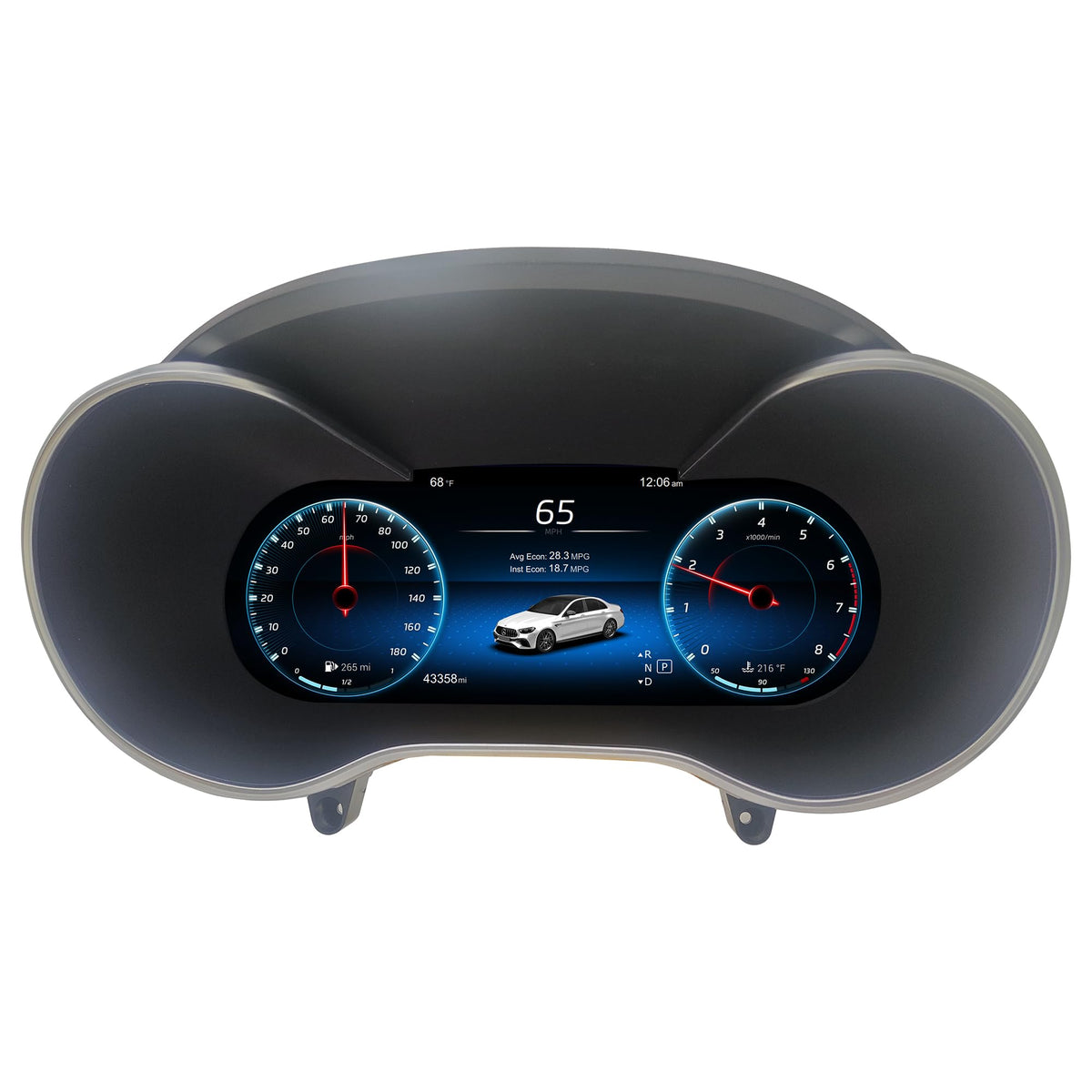 12.3-Inch Instrument Cluster for Mercedes-Benz W205/W253