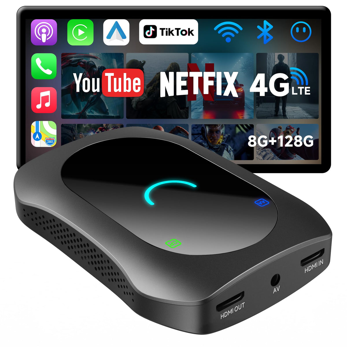 Wireless CarPlay Adapter and Android Media Box Options