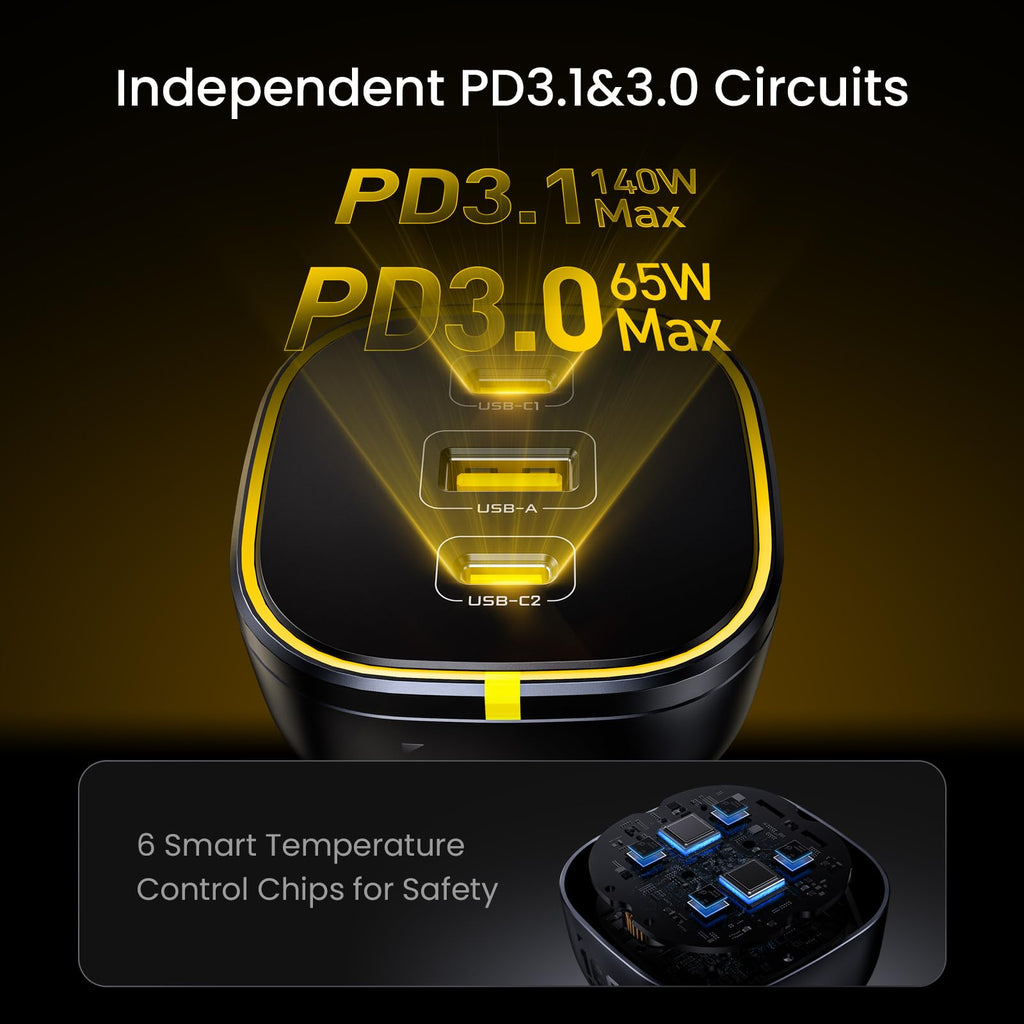 Multi-Port Car Charger and 40000mAh Power Bank Bundle