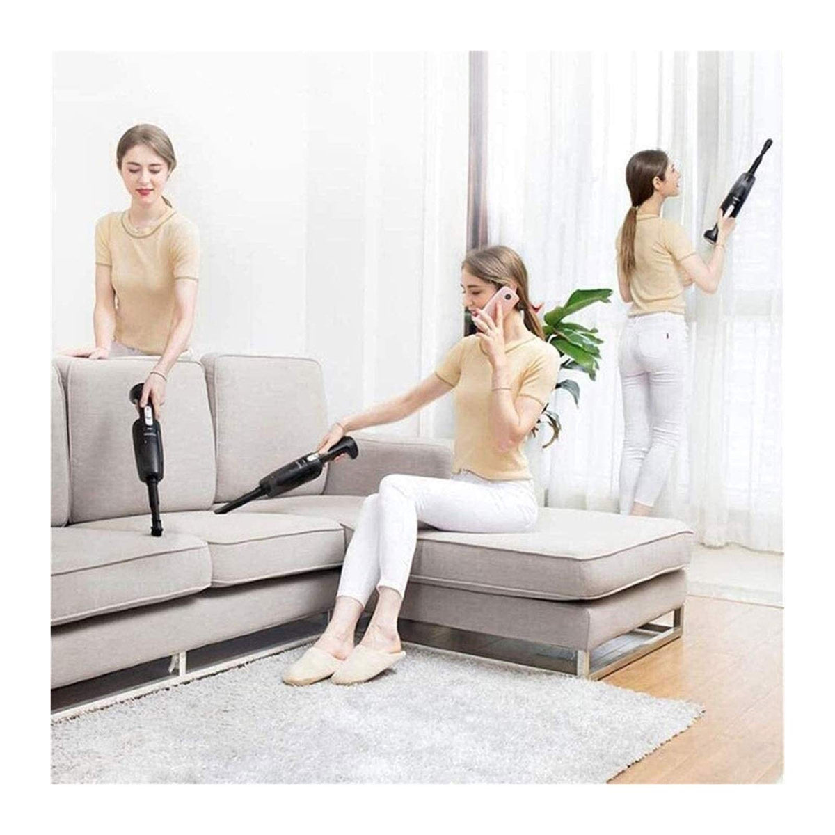 Handheld Car Vacuum with Removable Filter