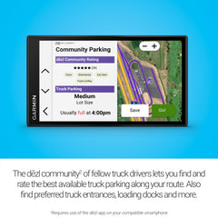 Truck GPS Navigator in Multiple Display Configurations