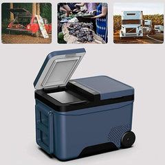 Dual-Zone Portable Car Refrigerator, 35 L