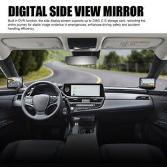 Digital Side-View Mirror System with DVR
