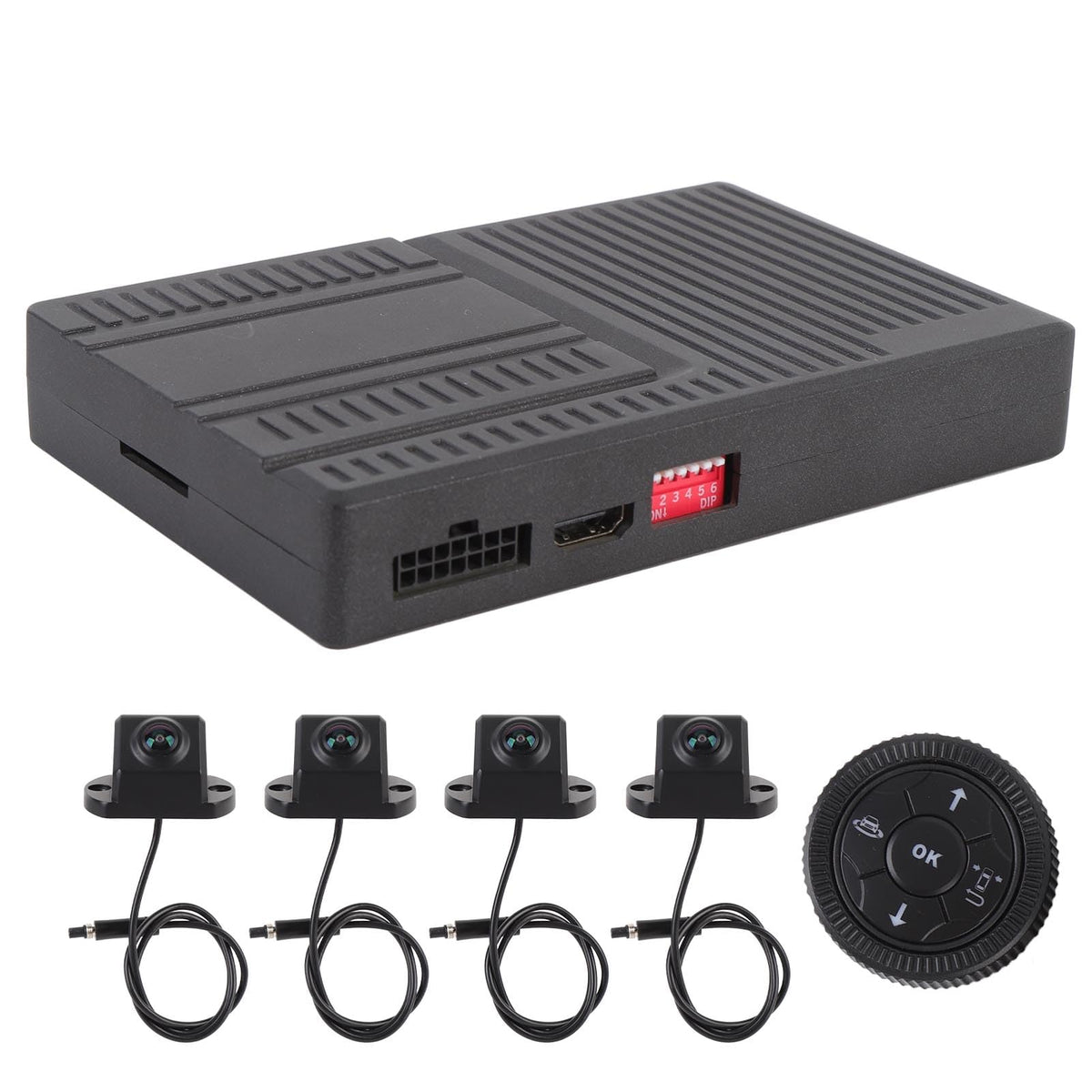Four-Camera Surround-View System for Trucks