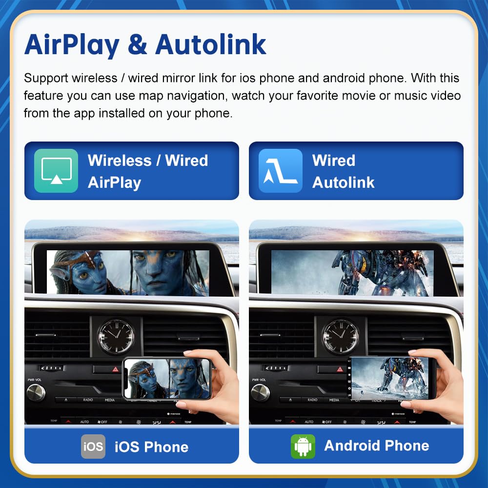 CarPlay Retrofit Module for Compatible Lexus GS/RX Systems