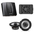 DSP Amplifier, Shallow Subwoofer and Speaker Bundle