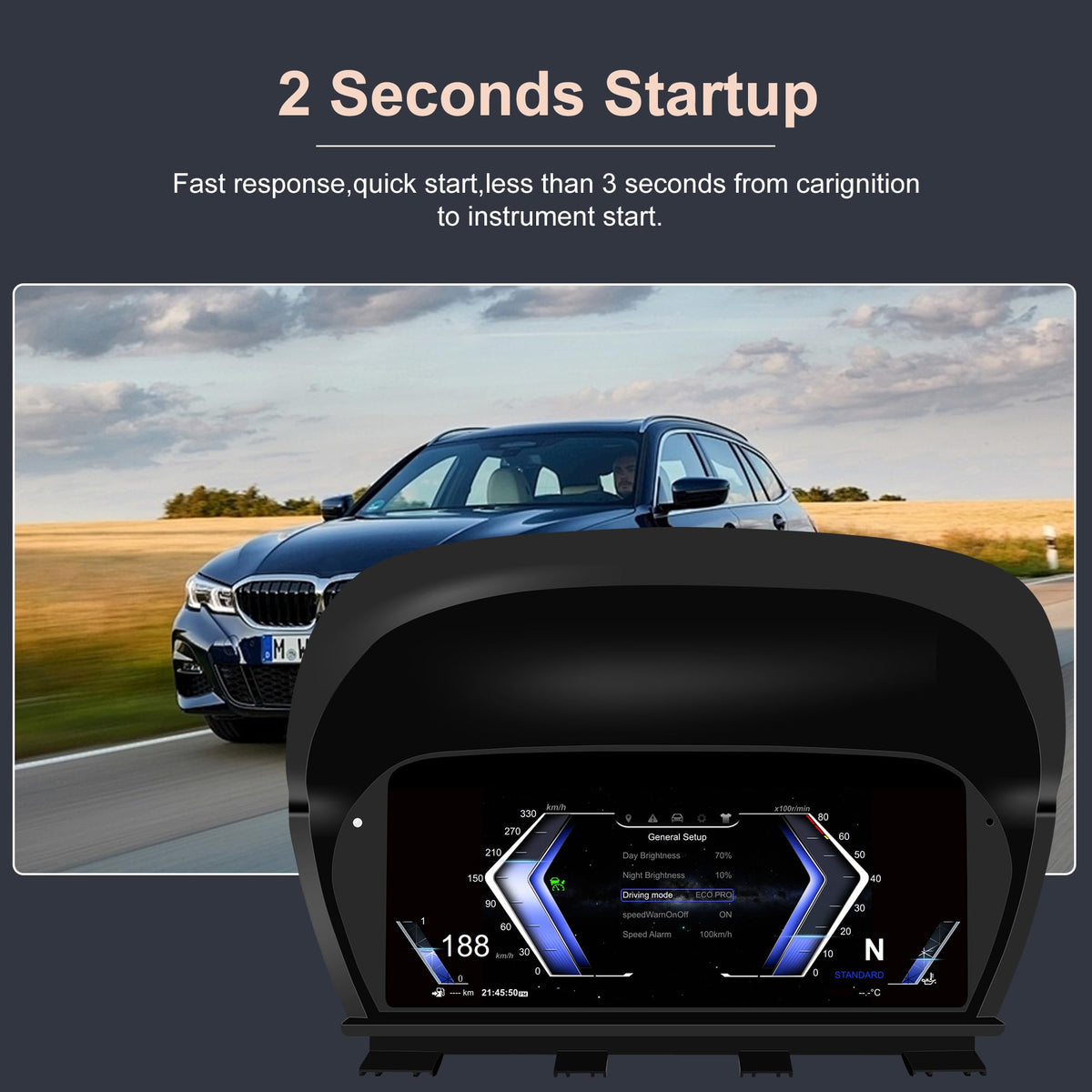10-Inch Digital Instrument Cluster for BMW E84