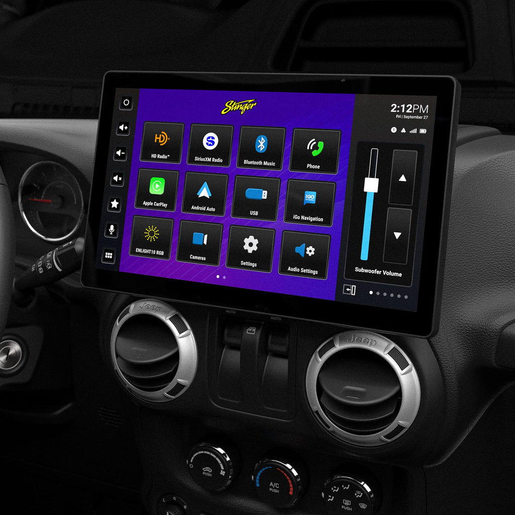 12.8-Inch Touchscreen Car Stereo and Matrix DSP Bundle