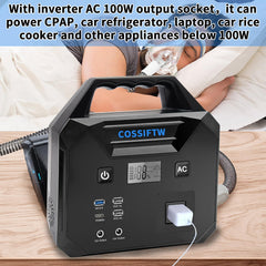 12V Jump Starter with AC, USB and DC Power Outputs