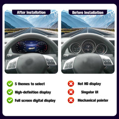 12.3-Inch Instrument Cluster for Mercedes-Benz W205/W253